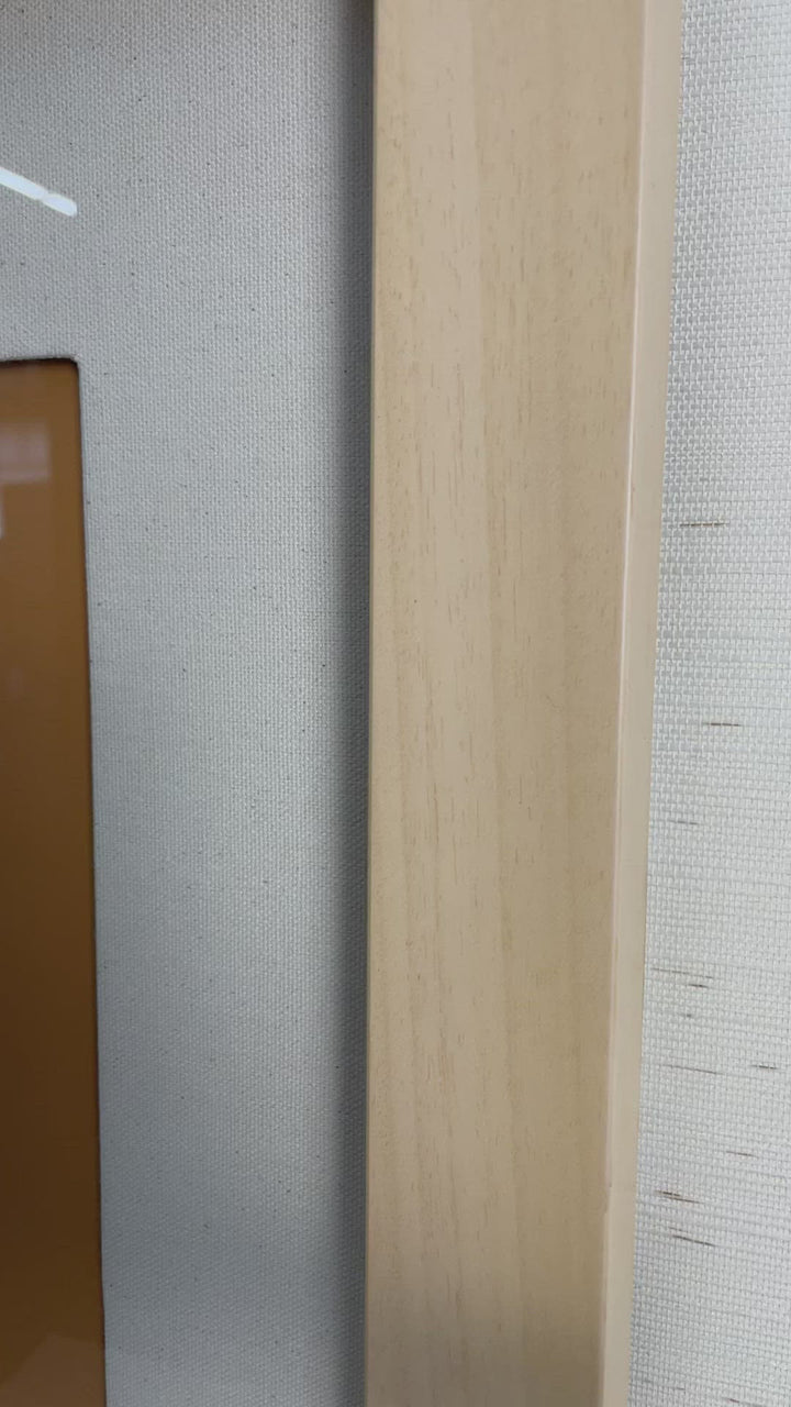 'Midcentury Flower Vase' Framed Art by Artshoppe