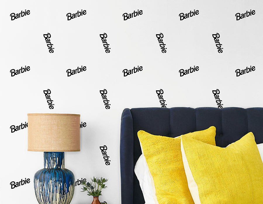 Introducing the Barbie™ x Wallshøppe Wallpaper Collaboration - Barbie™ Wallpaper Available Exclusively Through Wallshøppe!