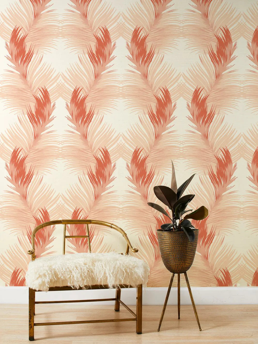How to Style Tropical Wallpaper in Any Space