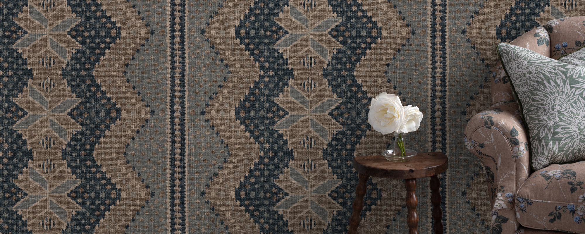 Burlap Wallpaper by Nathan Turner