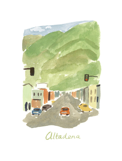 Altadena Art Print