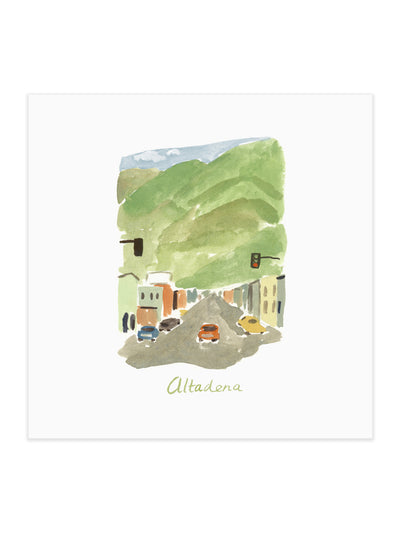 Altadena Art Print