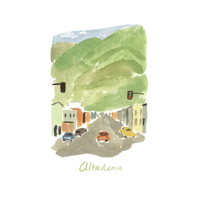 Altadena Art Print
