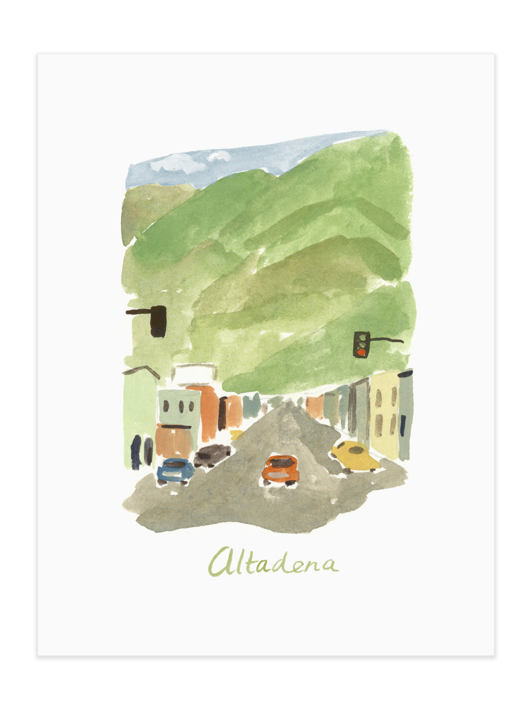 Altadena Art Print