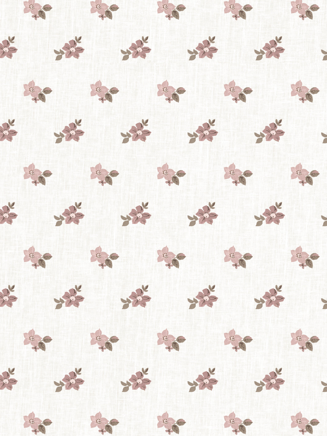 anna floral wallpaper by nathan turner pink brown 1