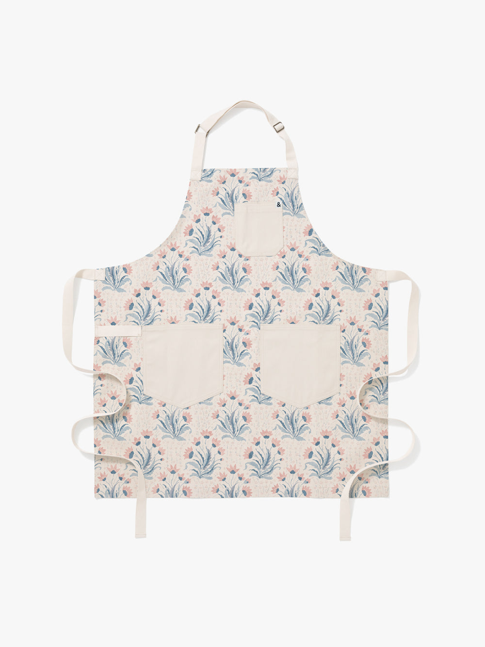 hillhouse apron by nathan turner x hedley bennett blue pink