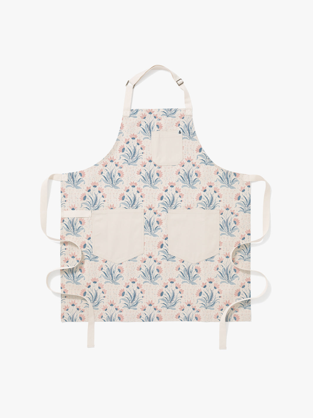 hillhouse apron by nathan turner x hedley bennett blue pink