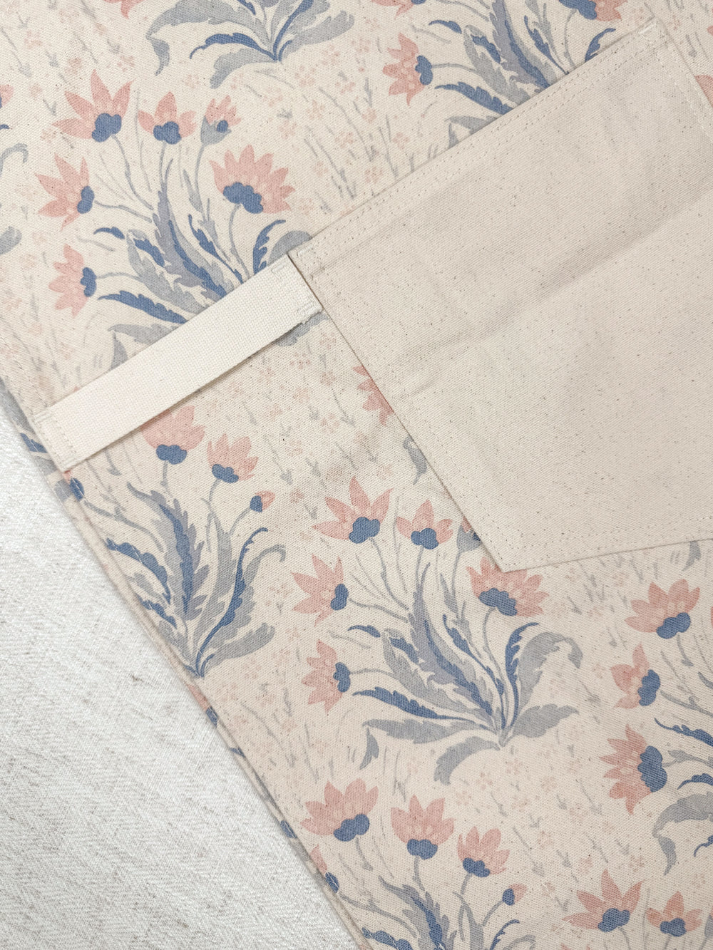 hillhouse apron by nathan turner x hedley bennett blue pink