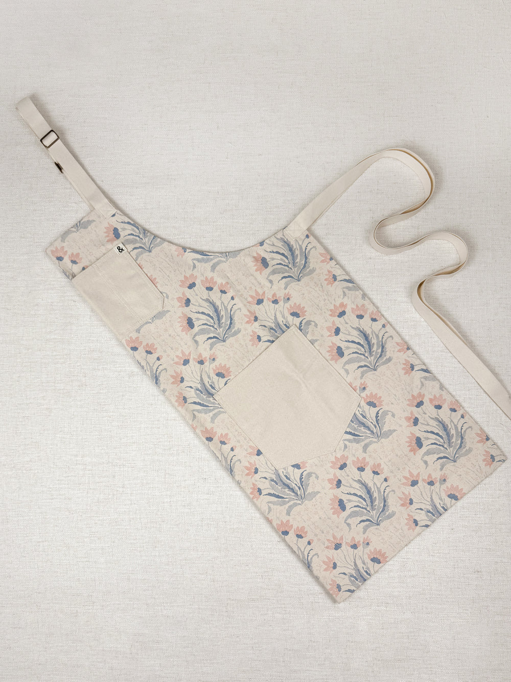 hillhouse apron by nathan turner x hedley bennett blue pink