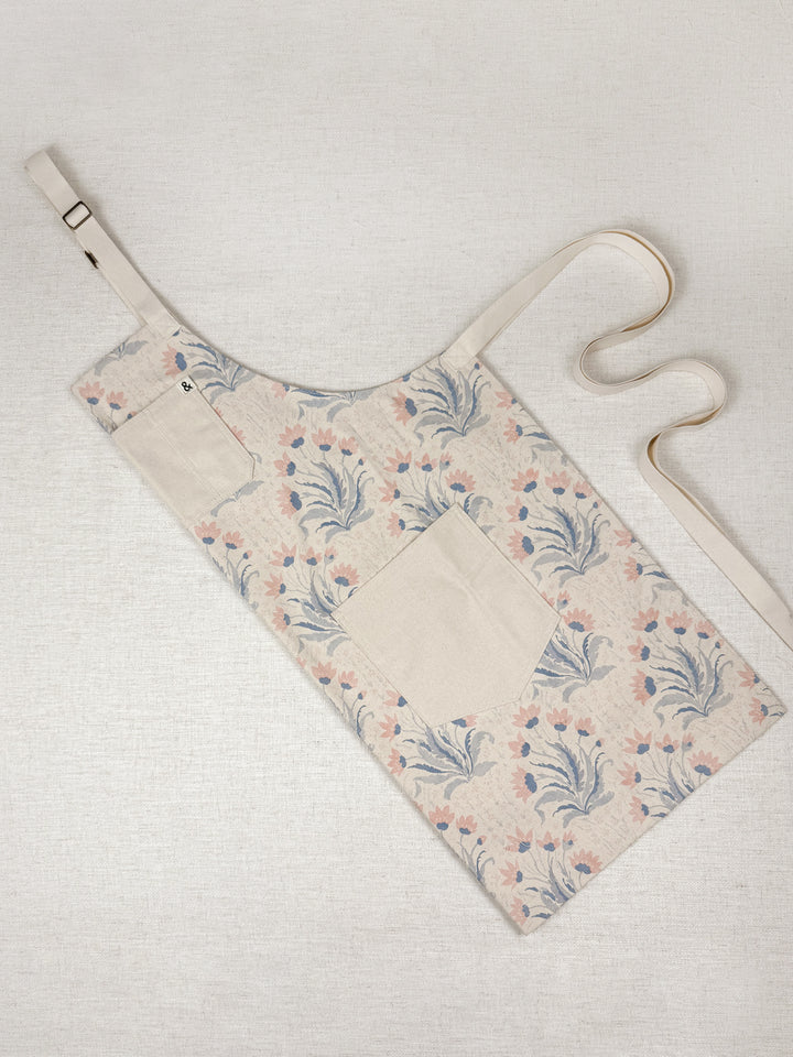 hillhouse apron by nathan turner x hedley bennett blue pink