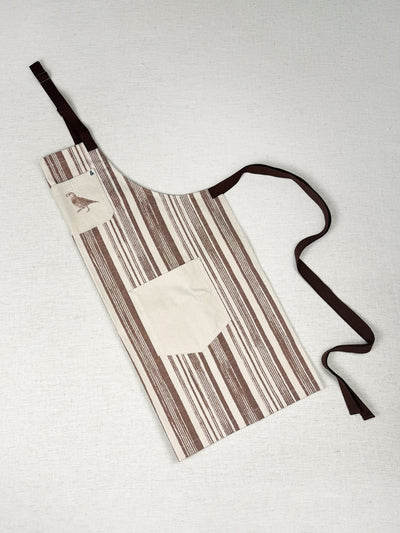 stuart stripe apron by nathan turner x hedley bennett brown