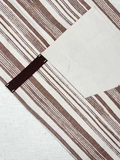 stuart stripe apron by nathan turner x hedley bennett brown