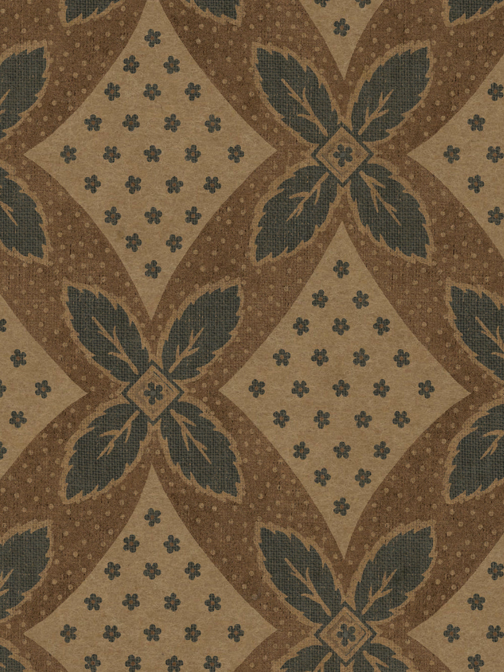 arthur kraft wallpaper by nathan turner blue on taupe