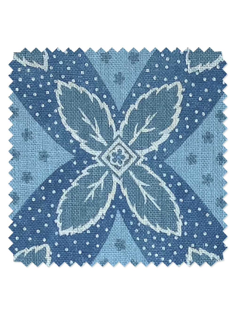 arthur linen fabric by nathan turner blue on blue