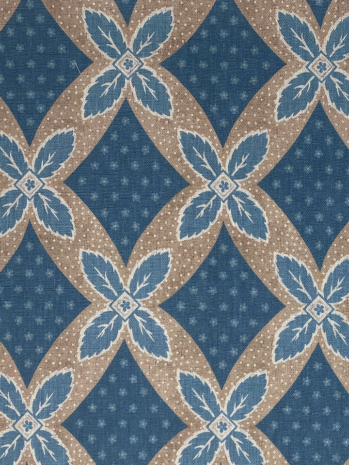 arthur linen fabric by nathan turner navy