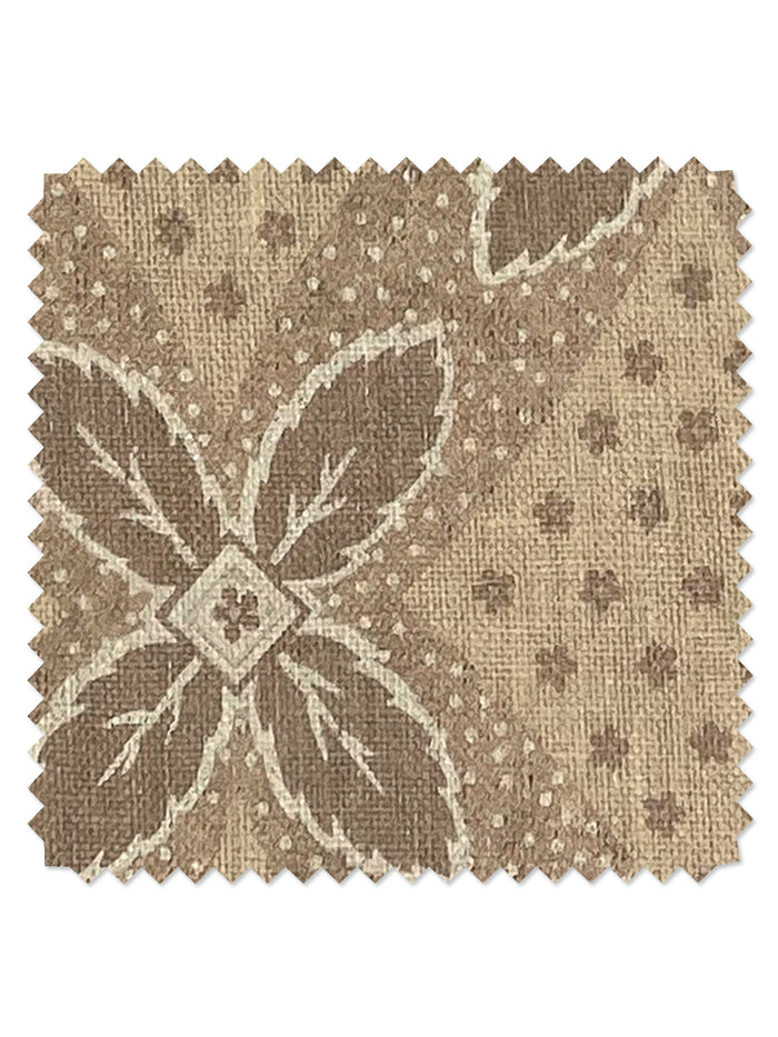 Arthur' Linen Fabric by Nathan Turner - Neutral