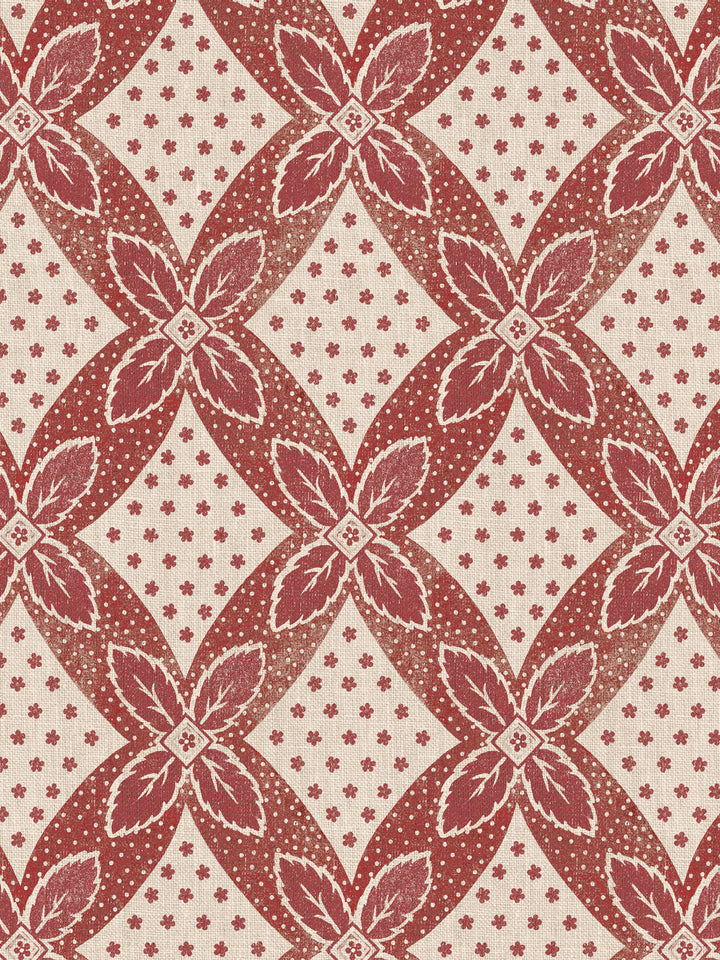 'Arthur' Wallpaper by Nathan Turner - Antique Red