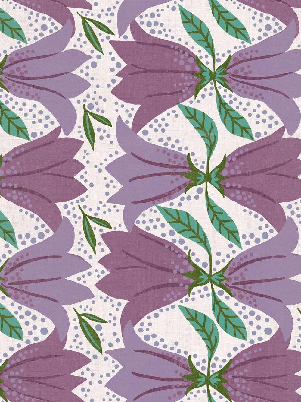 astrid linen fabric by sjp currant jam