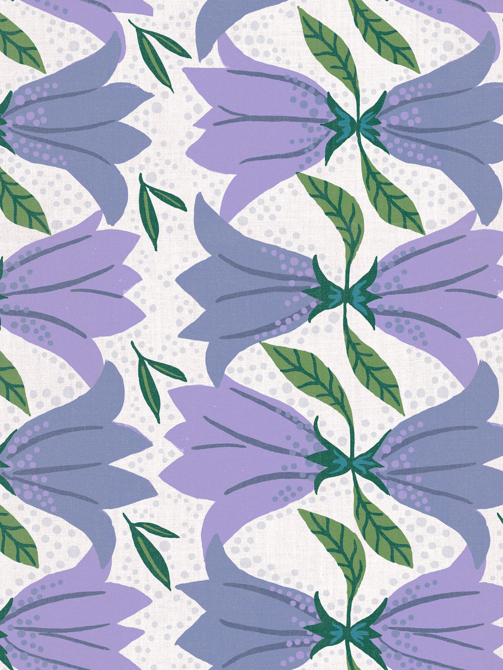 astrid linen fabric by sjp heather purple