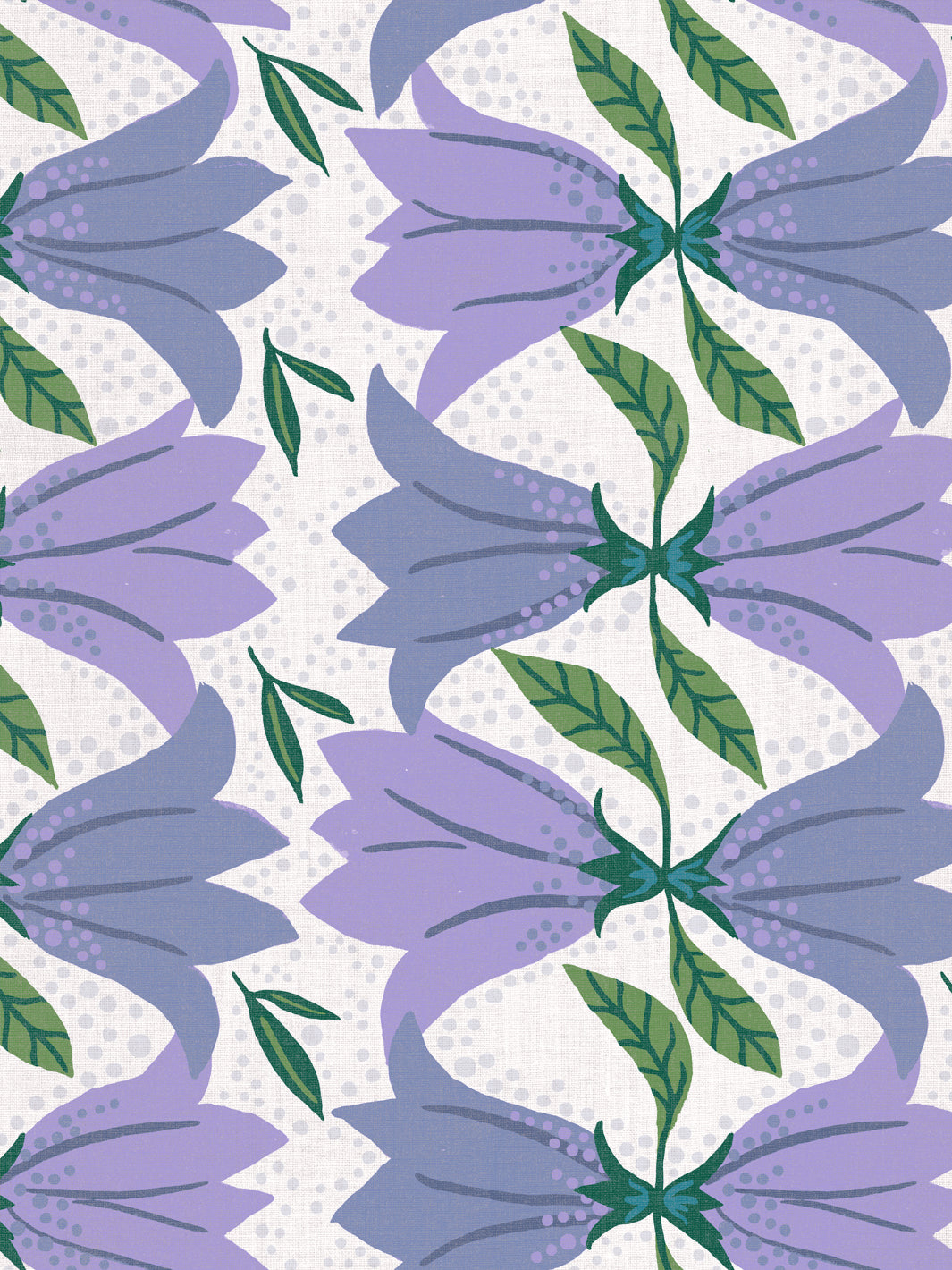 astrid linen fabric by sjp heather purple