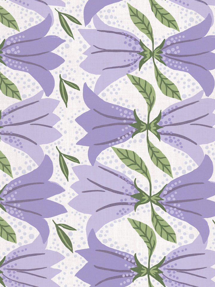 astrid linen fabric by sjp heliotrope lavender