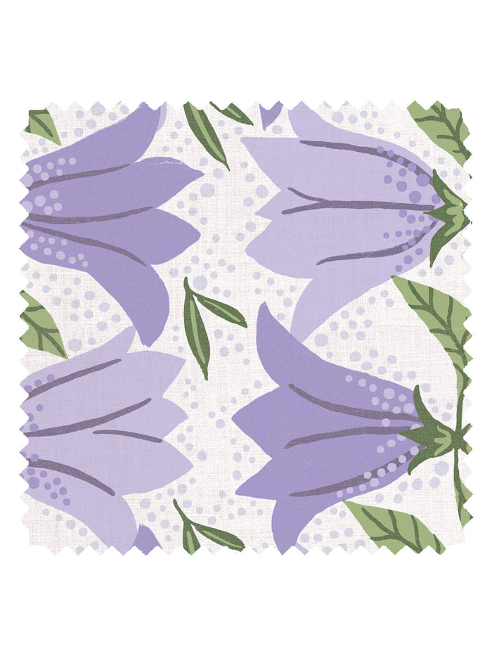 'Astrid' Linen Fabric by Sarah Jessica Parker - Heliotrope Lavender