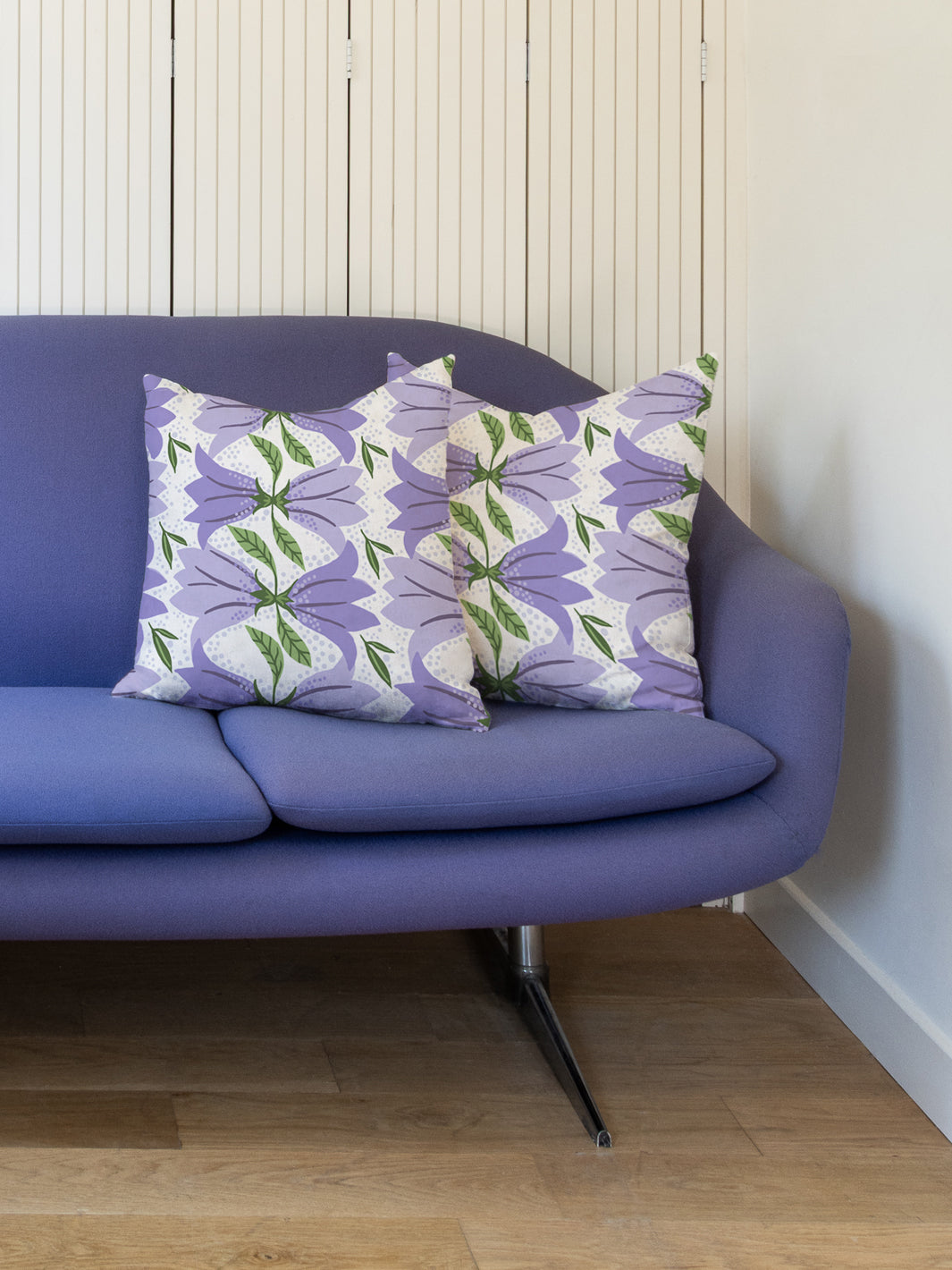 astrid linen fabric by sjp heliotrope lavender