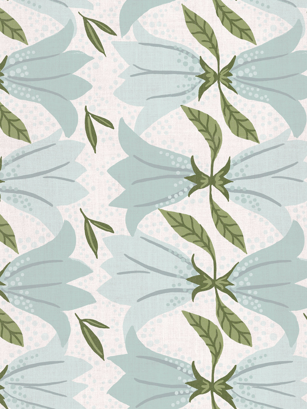 astrid linen fabric by sjp mineral blue
