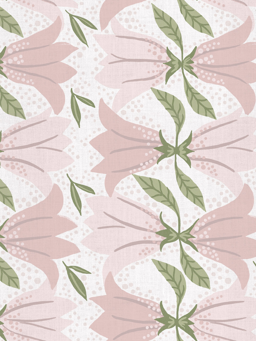 astrid linen fabric by sarah jessica parker petal pink