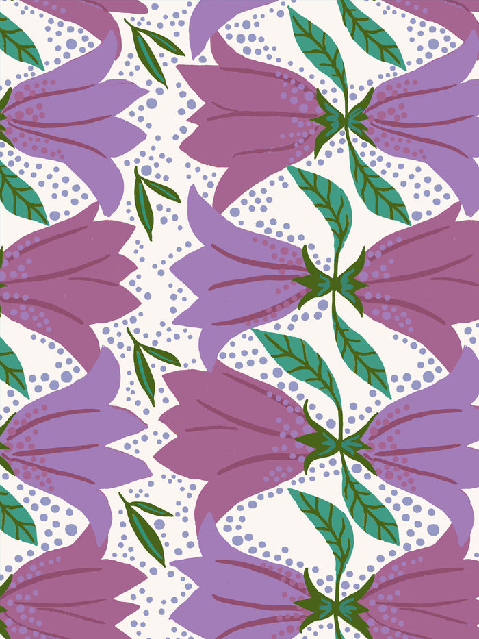 'Astrid' Wallpaper by Sarah Jessica Parker - Currant Jam