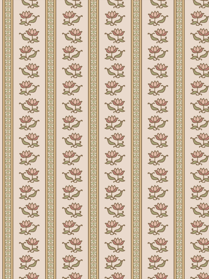 'Azahara' Wallpaper by Wallshoppe - Honeysuckle Parchment