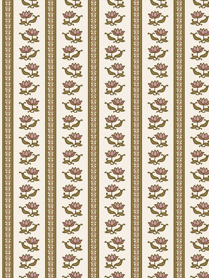 'Azahara' Wallpaper by Wallshoppe - Meadow Cream