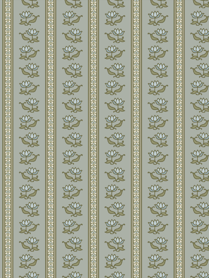 'Azahara' Wallpaper by Wallshoppe - Washed Willow
