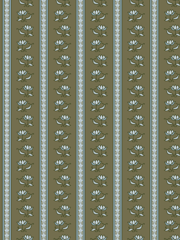 'Azahara' Wallpaper by Wallshoppe - Winter Creek Moss