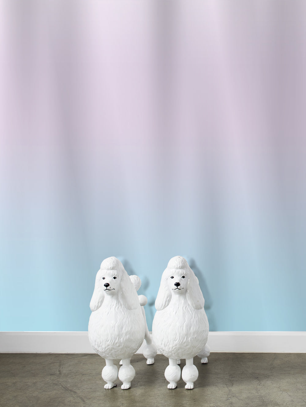 barbie land ombre wallpaper by barbie lavender on silver mylar