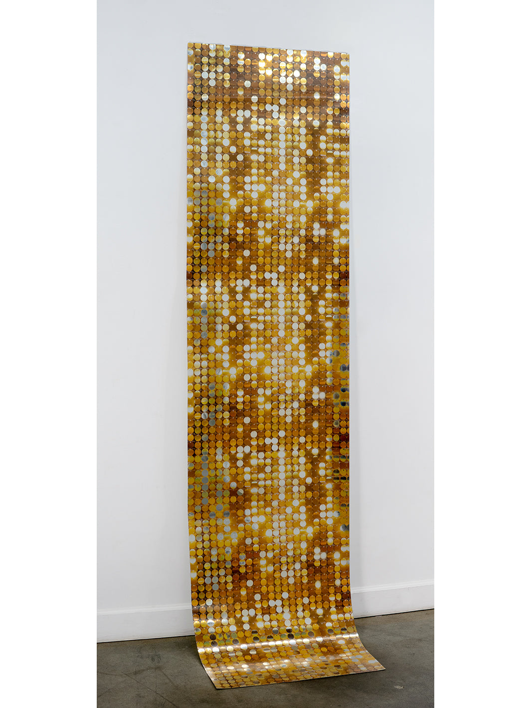 barbie sequin wallpaper by barbie gold on silver mylar