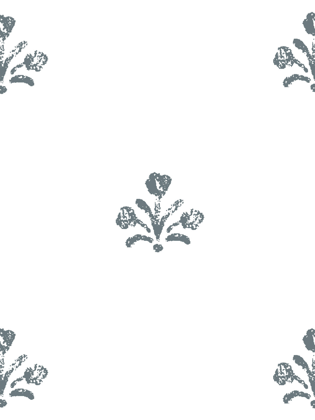 'Bennett Large' Wallpaper by Sugar Paper - Ocean on White