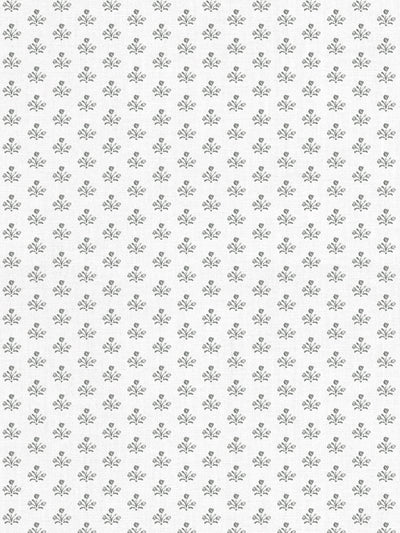 'Bennett Petite' Linen Fabric by Sugar Paper - Forest on White