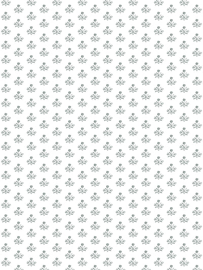 'Bennett Petite (White Ground)' Wallpaper by Sugar Paper - Forest