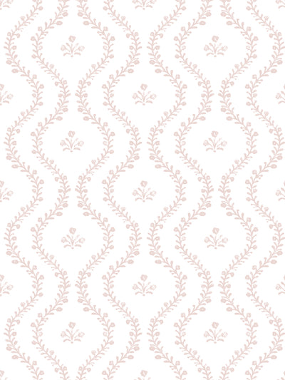 'Bennett Vine (White Ground)' Wallpaper by Sugar Paper - Petal