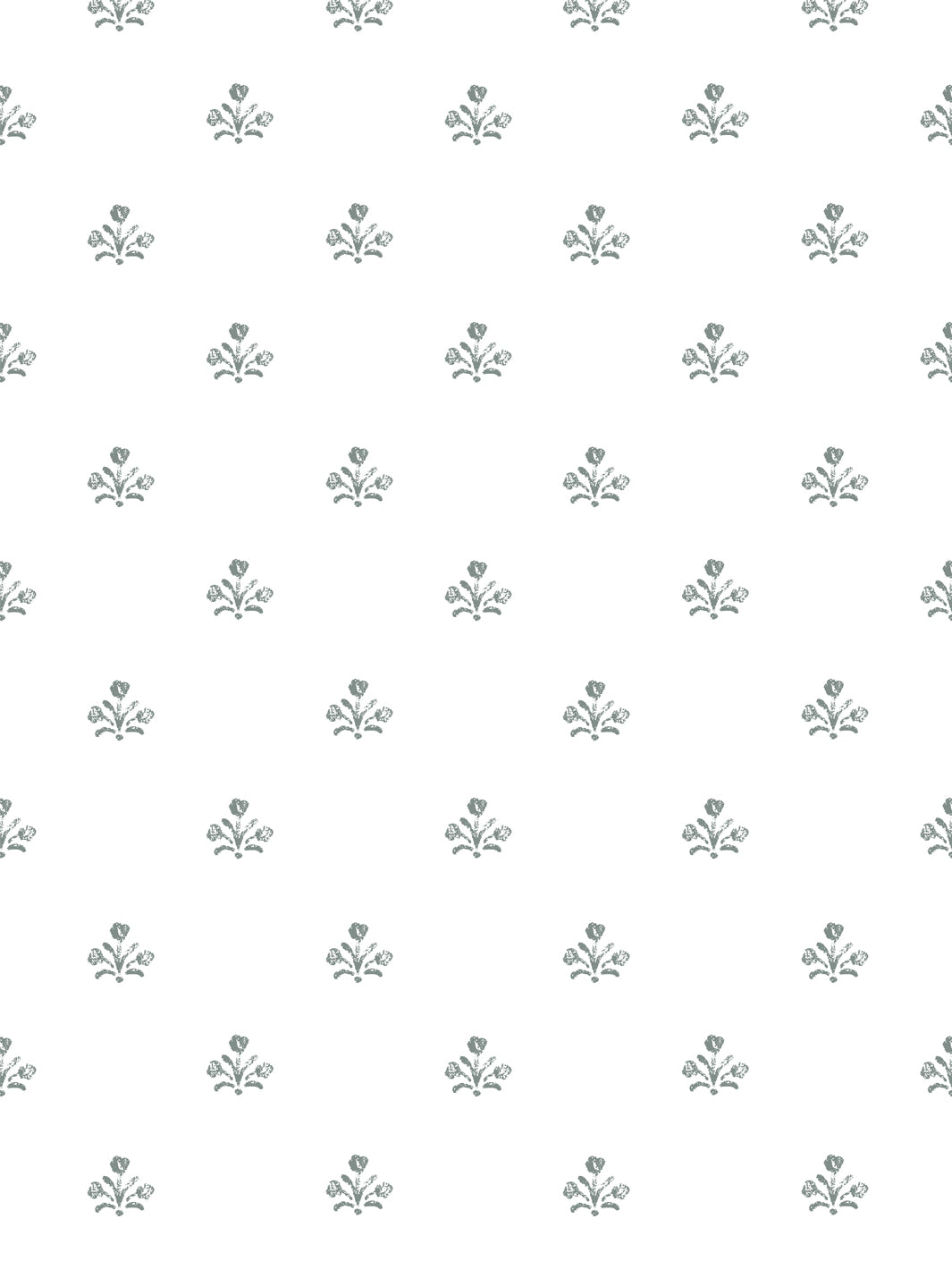 'Bennett (White Ground)' Wallpaper by Sugar Paper - Forest