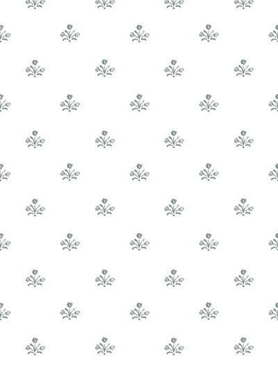 'Bennett (White Ground)' Wallpaper by Sugar Paper - Forest