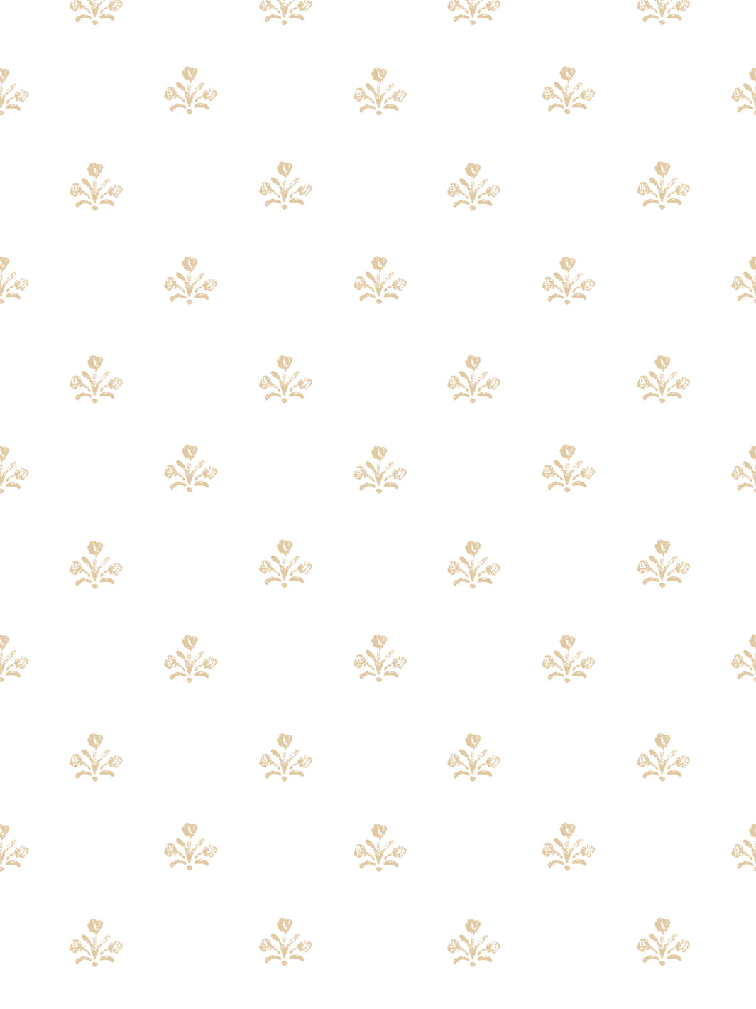'Bennett (White Ground)' Wallpaper by Sugar Paper - Honeycomb