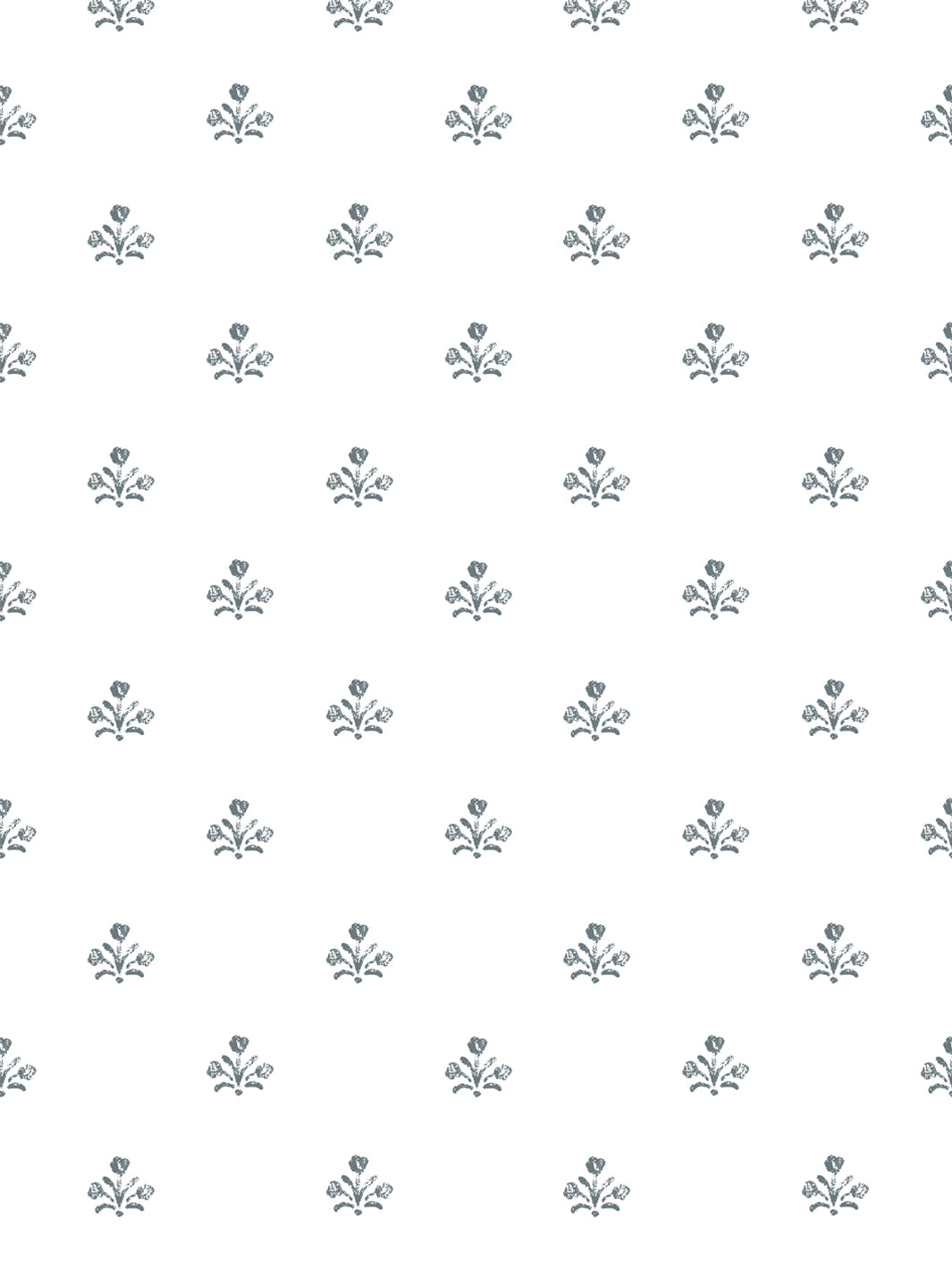 'Bennett (White Ground)' Wallpaper by Sugar Paper - Ocean