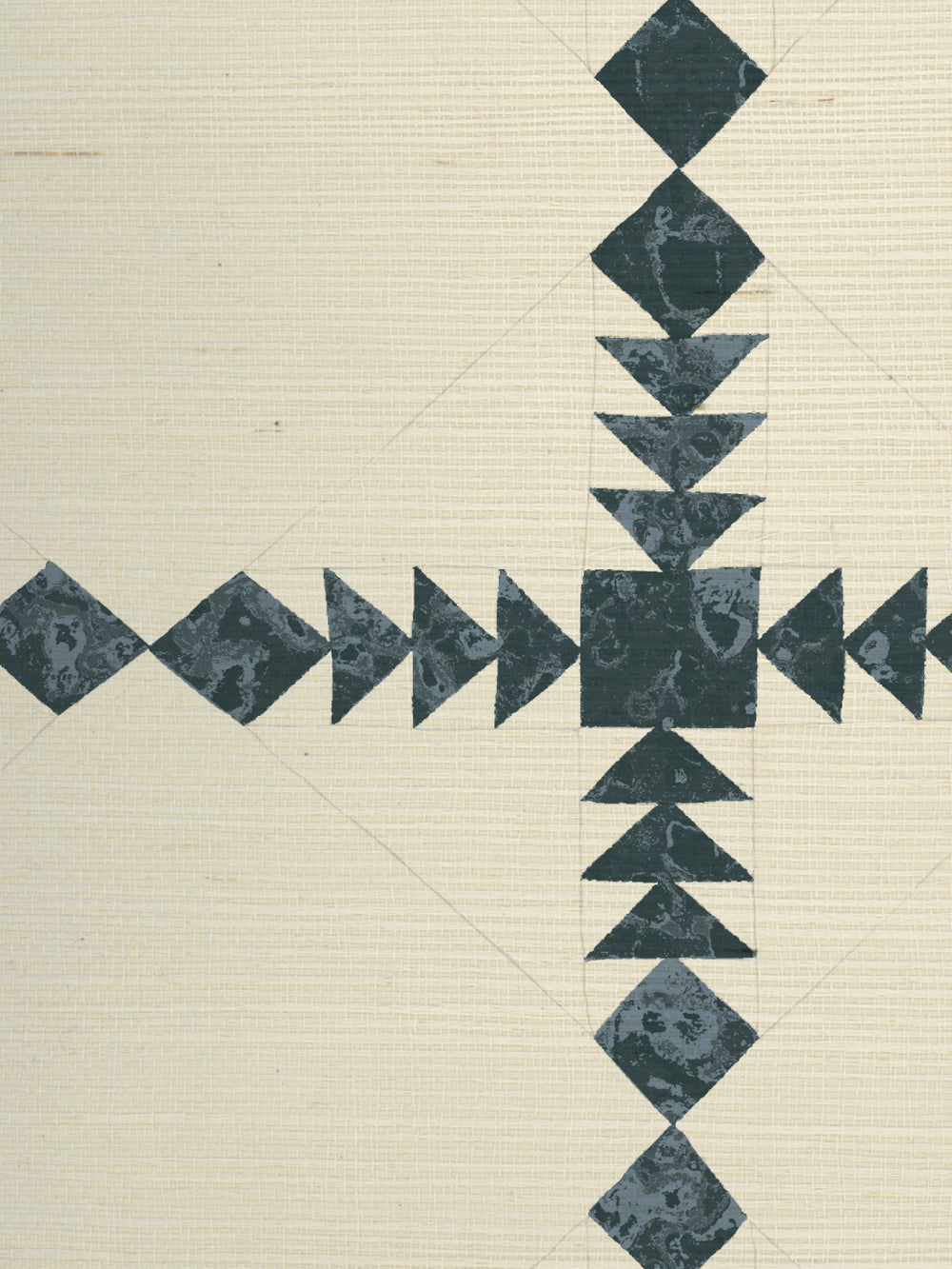 borden grasscloth wallpaper by nathan turner blue