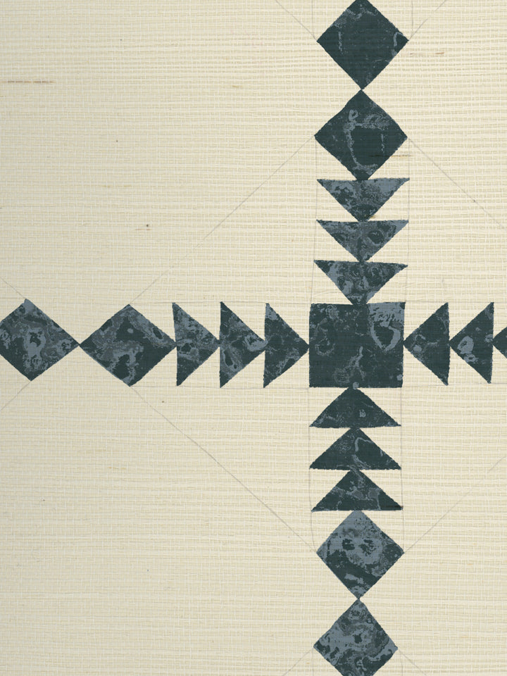 borden grasscloth wallpaper by nathan turner blue