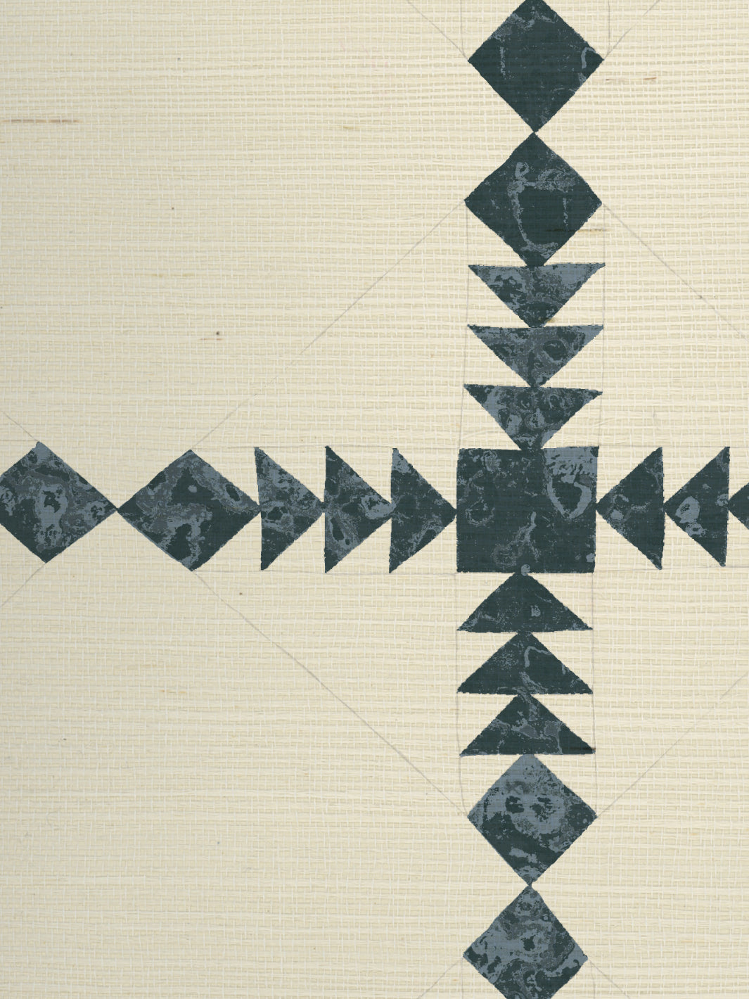 borden grasscloth wallpaper by nathan turner blue