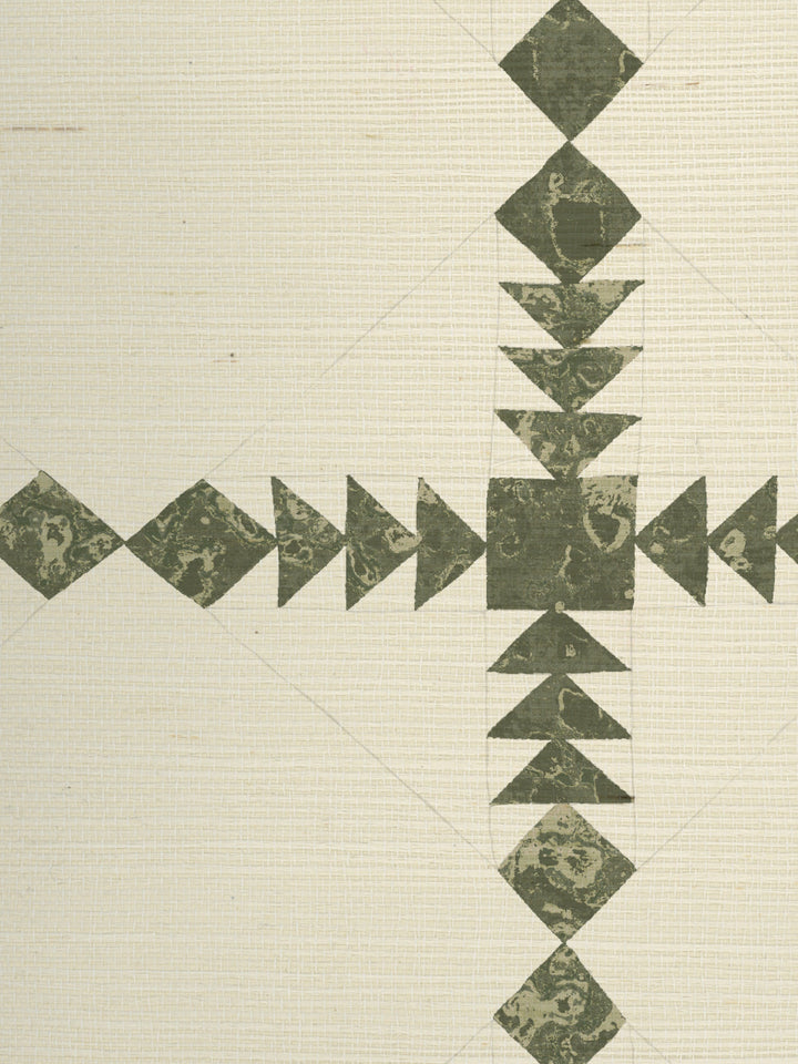 borden grasscloth wallpaper by nathan turner dark green