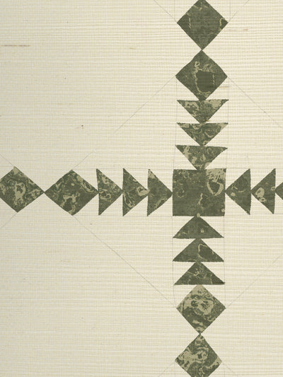 borden grasscloth wallpaper by nathan turner dark green