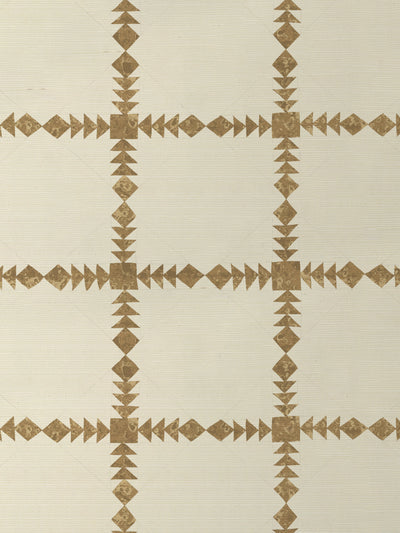 'Borden' Grasscloth Wallpaper by Nathan Turner - Yellow